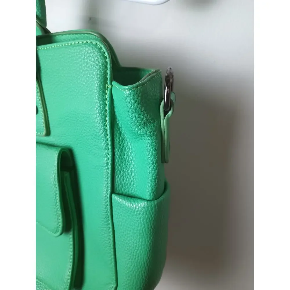 Damsel in Defense Daphne Concealed Carry Kari Purse Green Shoulder Bag‎